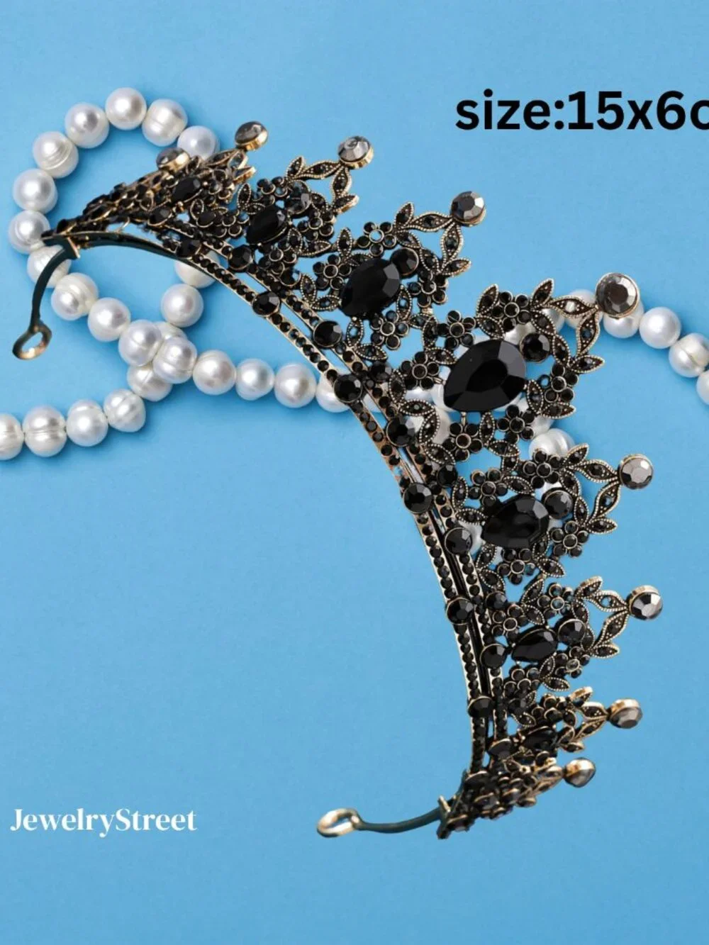 Rhinestone Crown Bride Bridal Wedding Birthday Party for Women